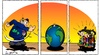 Cartoon: Lets play (small) by Trumix tagged armut,bowling,spiel,globaler,kapitalismus,kapital,kegeln,klimawandel,play,lets,nichts,geht,mehr,poker,rien,ne,va,plus,trummix