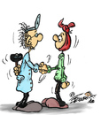 Cartoon: Neulich beim Zahnarzt (small) by Trumix tagged zahnarzt praxis zuzahlung kassenpatient trummix