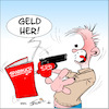 Cartoon: SPD will an die Sparguthaben (small) by Trumix tagged sparguthaben,spd,sondervermoegen,private,sparbuecher