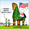 Cartoon: TTIP and friends (small) by Trumix tagged ttip,ceta,trojaner,trummix