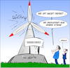 Cartoon: Windturbine Siemens Energy (small) by Trumix tagged artenschutz,windkraft,windkraftanlagen,energiewende,habeck,ampel