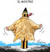 Cartoon: LA SATIRA IN ITALIA (small) by Grieco tagged grieco,meloni,satira,mostro