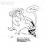 Cartoon: Steig auf! (small) by MarcoFinkenstein tagged maus fett aufsteigen mut augenmass katze roller