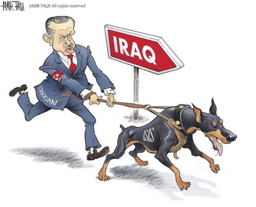 Cartoon: Erdogan (medium) by Amir Taqi tagged erdogan