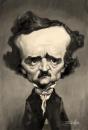 Cartoon: Edgar Allan Poe (small) by Amir Taqi tagged edgar,allan,poe
