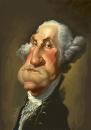 Cartoon: George Washington (small) by Amir Taqi tagged president,usa,george,washington