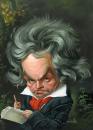 Cartoon: Ludwig van Beethoven (small) by Amir Taqi tagged beethoven