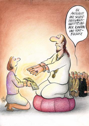 Cartoon: selbstheilungskräfte (medium) by Petra Kaster tagged börsencrash,finanzmarkt,wachtumsglaube,esoterik,finanzkrise,finanzkrise,esoterik,wachstum,glaube,religion,meditation,guru,kraft,kräfte,börsencrash,börse,finanzmarkt