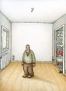 Cartoon: enge beziehung (small) by Petra Kaster tagged liebe,beziehung,paartherapie,psychologie,ehepaare,beziehungsratgeber