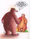Cartoon: gummibären saver sex (small) by Petra Kaster tagged liebe,verhütung,bären,gummibären,partnerkonflikte,familienplanung,grossfamilie