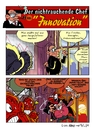 Cartoon: Der NRC in Innovation (small) by Marcel und Pel tagged manager,management,innovationen,reformen,marktwirtschaft,mitarbeiterführung,chef