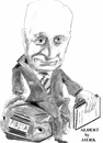 Cartoon: Albert (small) by jjjerk tagged ford,albert,cartoon,caricature,sales,tie,ireland,irish,car