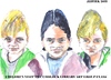 Cartoon: Children visit the the art class (small) by jjjerk tagged children,visit,coolock,library,art,class,three,irish,dublin,germany