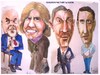 Cartoon: Coalition Polititans Ireland (small) by jjjerk tagged coalition,politions,cartoon,caricature,labour,ireland,irish,blue,fine,gael
