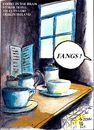 Cartoon: Fangs (small) by jjjerk tagged bram stoker cartoon hotel clontarf 225 caricature joke fang fangs blue table window