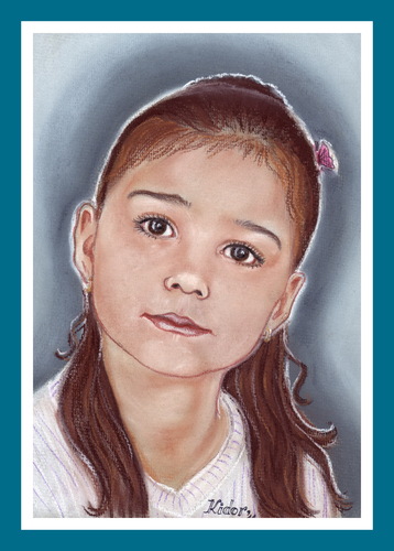 Cartoon: Cristina (medium) by Kidor tagged child,kidor