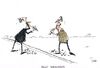 Cartoon: nicht nachlassen (small) by plassmann tagged mauerfall