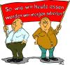 Cartoon: Zufriedenes Volk (small) by MiS09 tagged übergewicht,wohlstand,ernährung,frust,essen,gesundheit