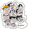 Cartoon: caricature (small) by cartoonist Abhishek tagged cartoon,caricature,sketchbook