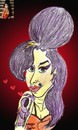 Cartoon: Amy Winehouse (small) by Hossein Kazem tagged amy winehouse