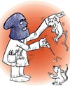 Cartoon: dont kill animals for (small) by Hossein Kazem tagged dont,kill,animals,for