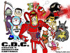 Cartoon: CDC  CENTER 4 Demented Cartoons (small) by DaD O Matic tagged cdc,cooties,gore