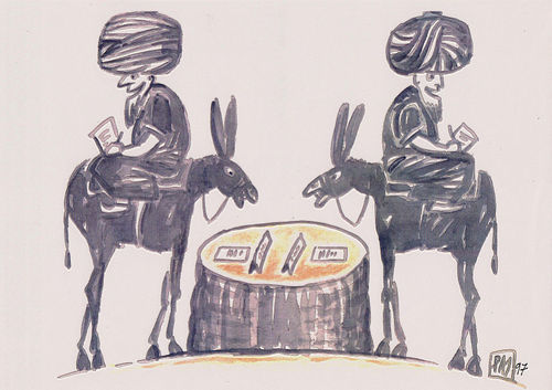 Cartoon: N hodja 1997 a (medium) by penapai tagged tale