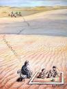 Cartoon: desert (small) by penapai tagged child,play,sand