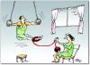 Cartoon: gimnastics (small) by penapai tagged family
