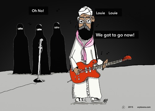 Cartoon: Arabby Band (medium) by tonyp tagged arp,arraby,band,music,politics,arptoons