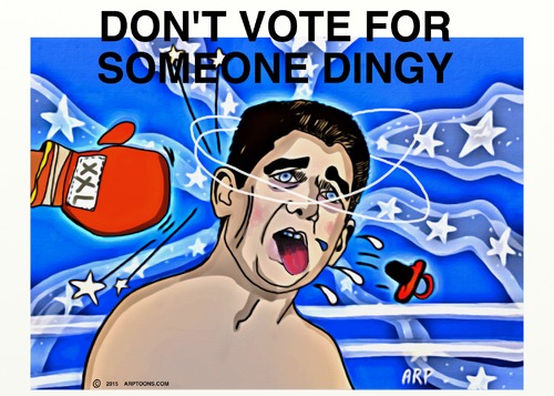 Cartoon: Dingy (medium) by tonyp tagged arp,dingy,arptoons