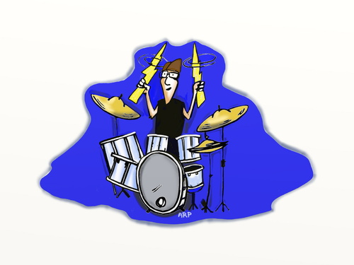 Cartoon: Drummer Icon (medium) by tonyp tagged arp,drummer,boat,cruise,tonyp,pig,girls,water,music,rock,feet,costal,cats,pot,arptoons,wacom,cartoons,space,dreams,ipad,camera,baby