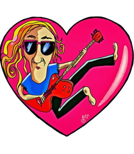 Cartoon: IN LOVE (medium) by tonyp tagged arp