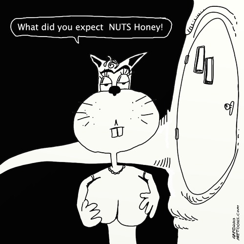 Cartoon: Not nuts (medium) by tonyp tagged arp,arptoons,tonyp,nuts,squirl