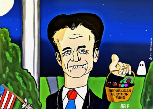 Cartoon: Paul Ryan (medium) by tonyp tagged arp,paul,ryan,elections,money,usa,arptoons