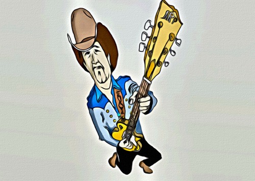 Cartoon: Scott Malone pose (medium) by tonyp tagged arp,guitar,scott,malone,arptoons