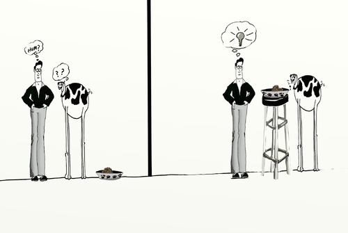 Cartoon: Tall Dog (medium) by tonyp tagged dog,tall,artist,drawing,draw,wacom,arptoons,tonyp,arp