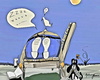 Cartoon: Basking (small) by tonyp tagged arp,arptoons,wacom,cartoons,sleep,park,bird,dreaming