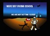 Cartoon: Do not go there (small) by tonyp tagged arp needs sky diving school