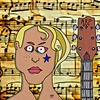 Cartoon: Faces of a musician (small) by tonyp tagged arp arptoons faces music