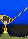 Cartoon: Golf Troubles (small) by tonyp tagged arp gopher golf game arptoons