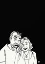 Cartoon: Great couple (small) by tonyp tagged arp,couple,him,man,her,she,love,arptoons