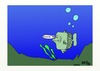 Cartoon: ooops! Fish Fart (small) by tonyp tagged arp,fish,fart,water