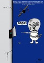 Cartoon: OOPS (small) by tonyp tagged arptoons arp space mouse oops