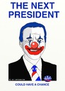 Cartoon: RUNNING FOR PRESIDENT (small) by tonyp tagged arp,running,clown,arptoons