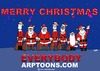 Cartoon: Santa Gang (small) by tonyp tagged arp santa xmas christmas family arptoons