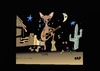 Cartoon: singing (small) by tonyp tagged arp music dog fire arptoons
