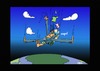 Cartoon: Sky Diving oops (small) by tonyp tagged arp sky diving accident oops