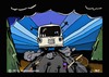 Cartoon: Traveling (small) by tonyp tagged arp,van,suv,traveling