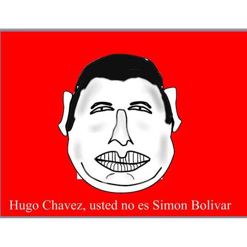 Cartoon: Hugo Chavez (medium) by Cocotero tagged political,dictators